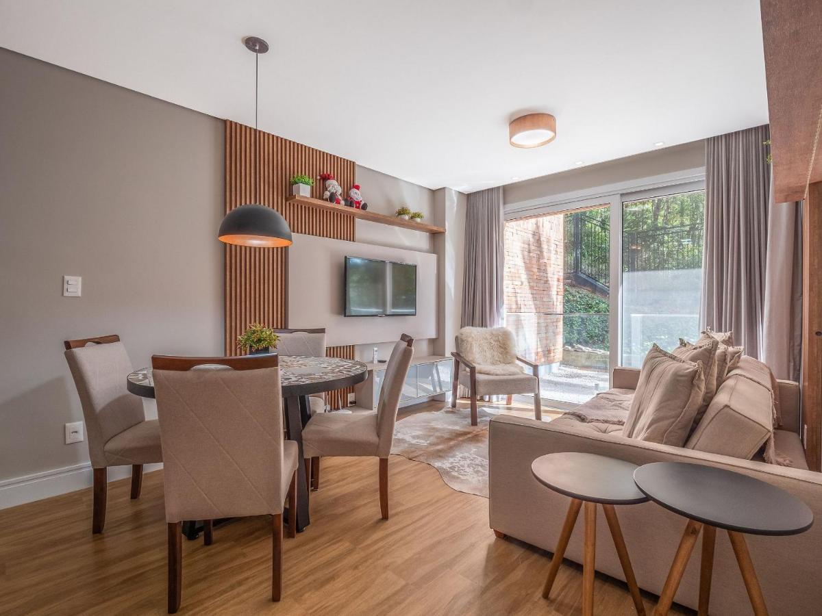 Alpes Da Montanha 304 - Apartamento Em 格拉玛多 外观 照片