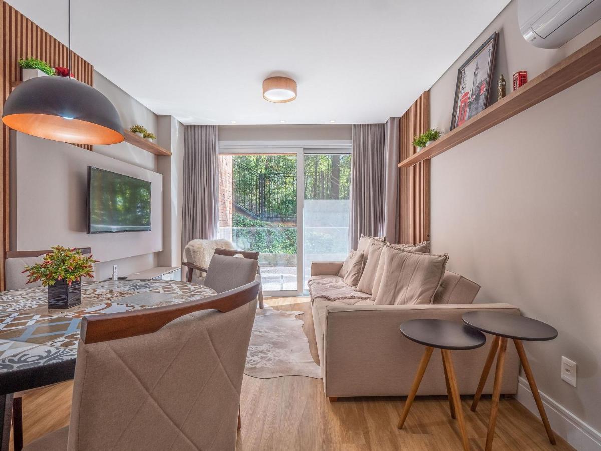 Alpes Da Montanha 304 - Apartamento Em 格拉玛多 外观 照片